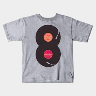 Infinity Vinyl Record Kids T-Shirt